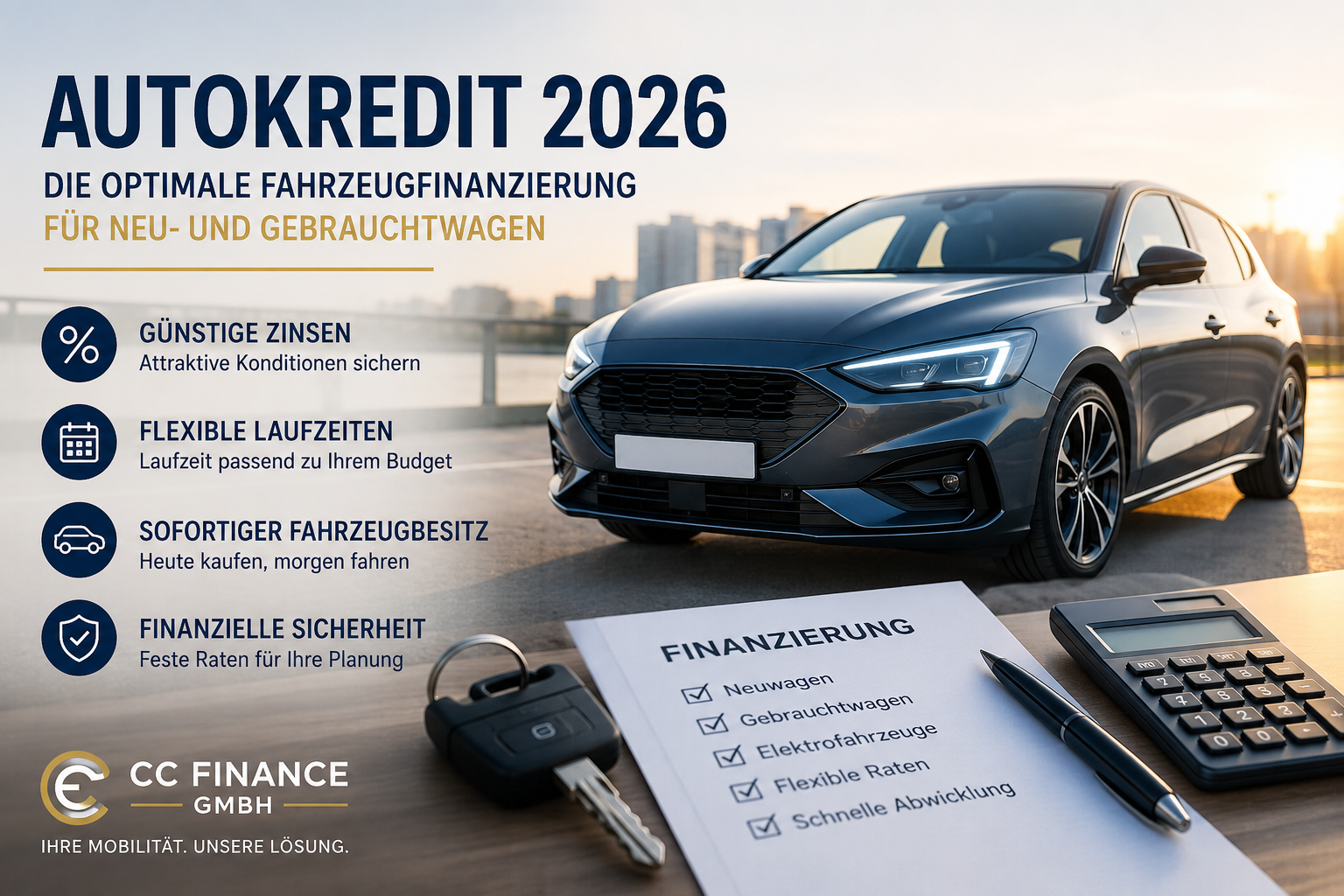 Autokredit 2026: Das sollten Sie vor dem Fahrzeugkauf wissen