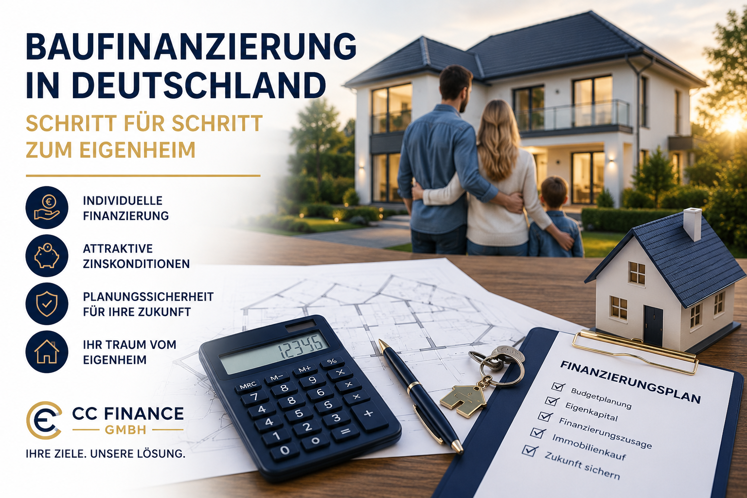 Baufinanzierung in Deutschland: Schritt für Schritt zum Eigenheim