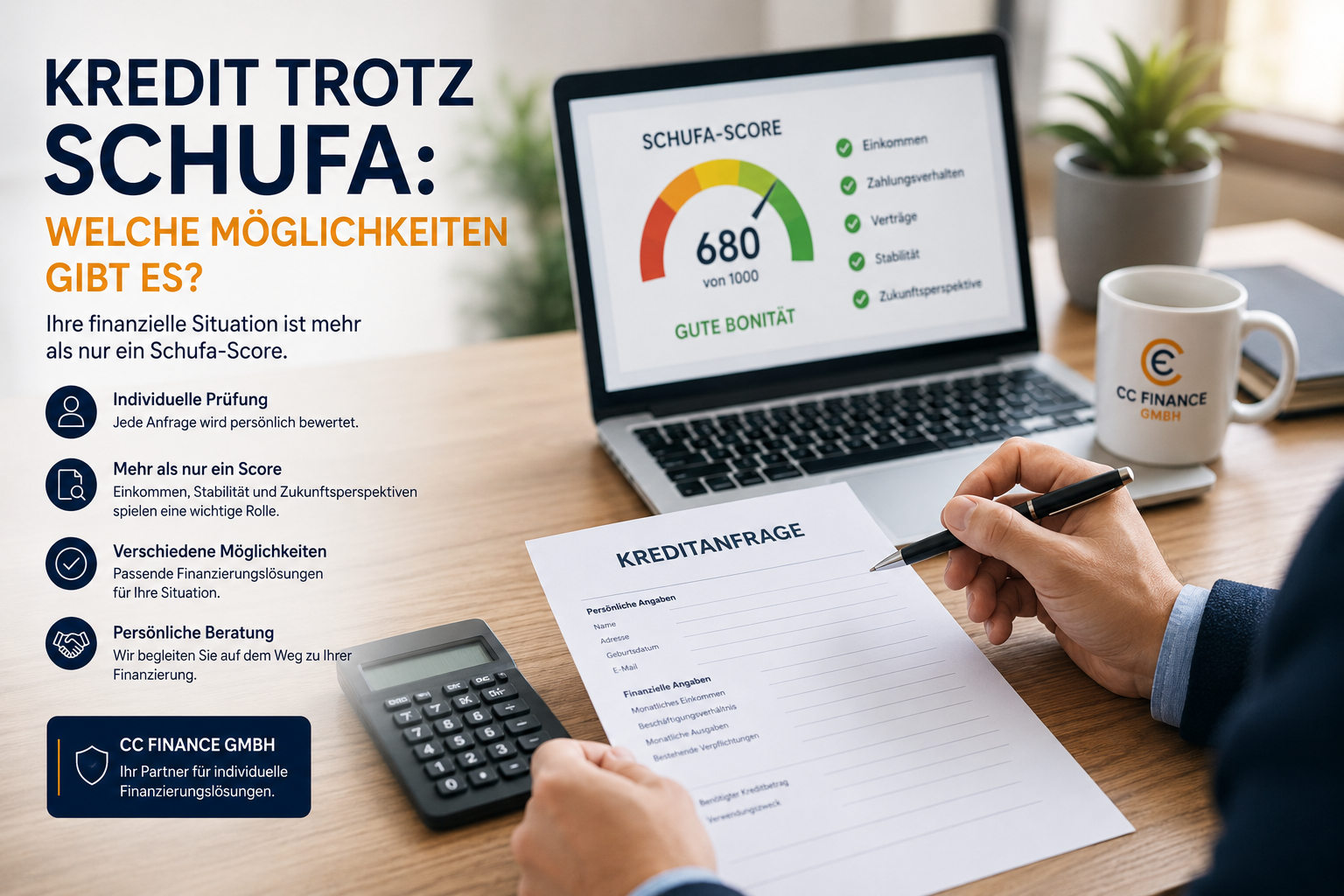 Kredit trotz Schufa: Welche Möglichkeiten gibt es?