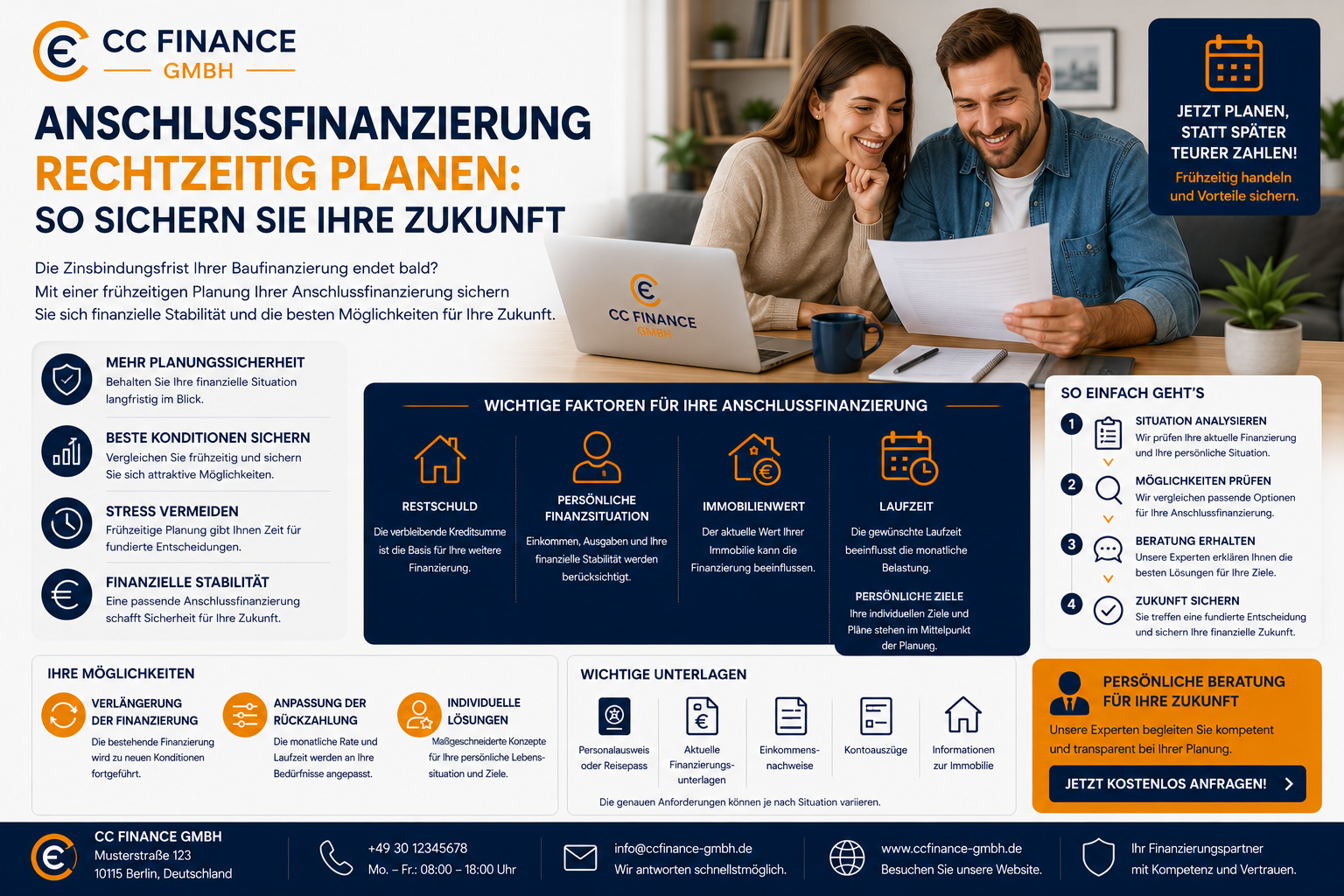 Anschlussfinanzierung rechtzeitig planen: So sichern Sie Ihre Zukunft