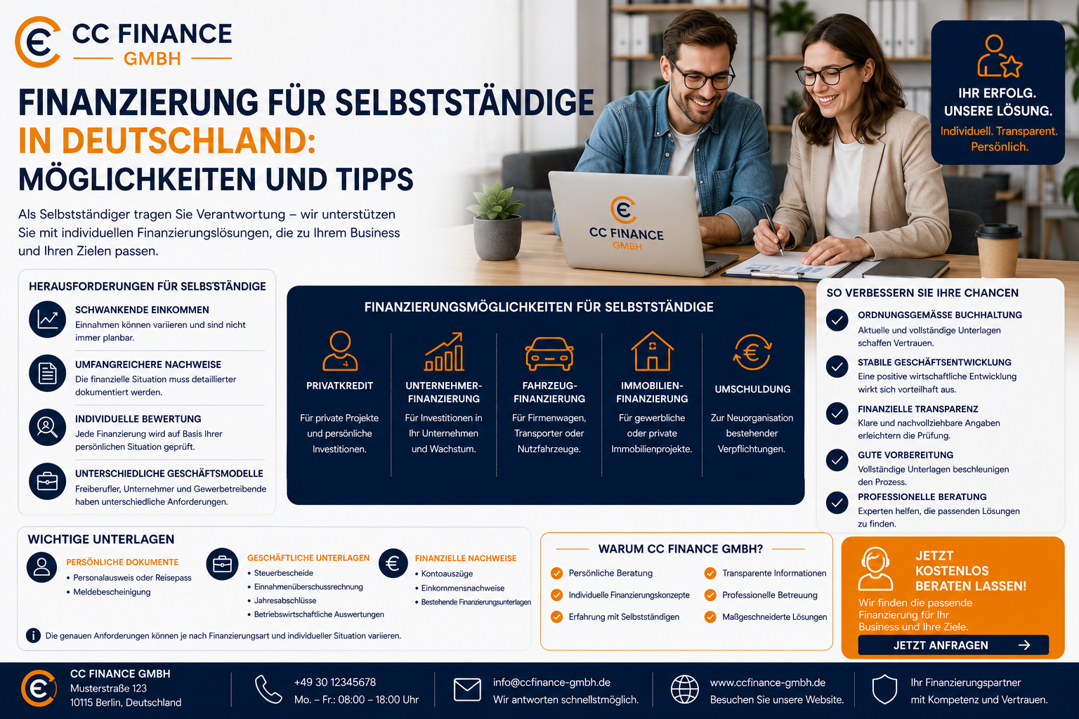 Finanzierung für Selbstständige in Deutschland: Möglichkeiten und Tipps
