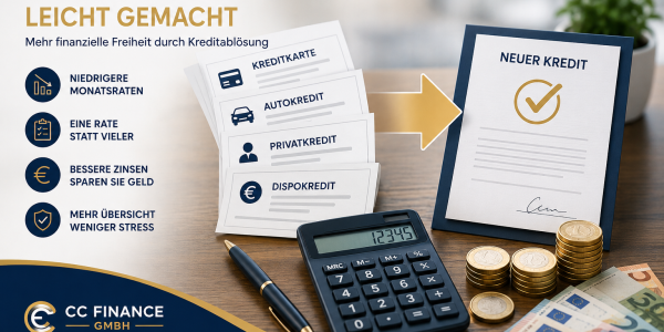 Umschuldung leicht gemacht: Mehr finanzielle Freiheit durch Kreditablösung