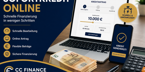 Sofortkredit online beantragen: Vorteile und Voraussetzungen
