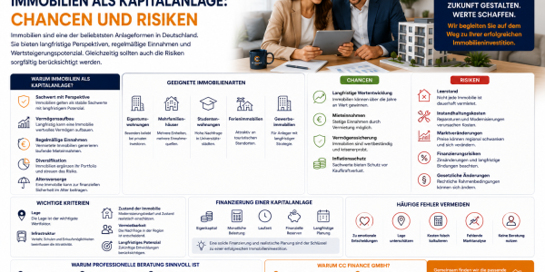 Immobilien als Kapitalanlage: Chancen und Risiken